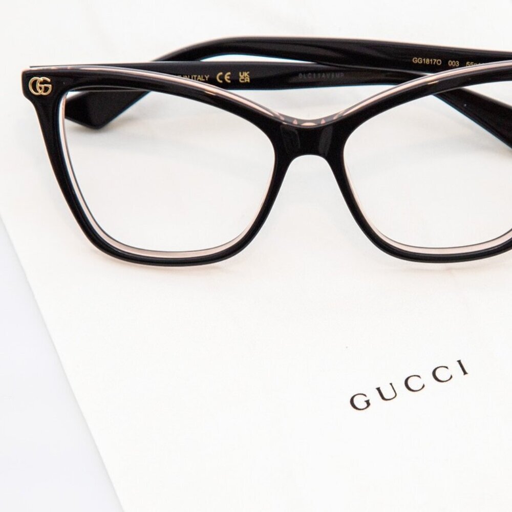 NWT Gucci GG1817o-003 Eyeglasses - Picture 5 of 7